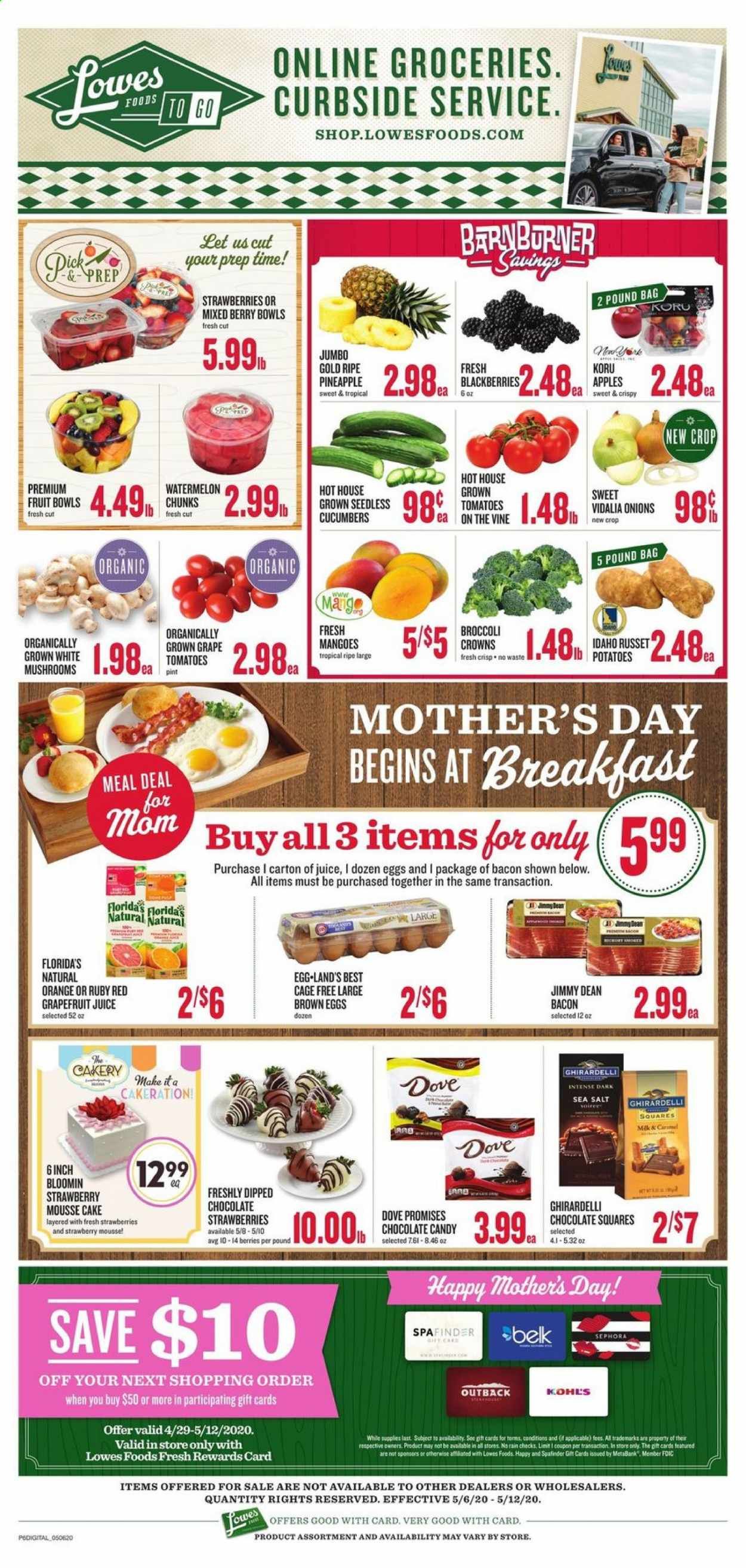 Lowes Foods Weekly Ad & Flyer May 6 to 12