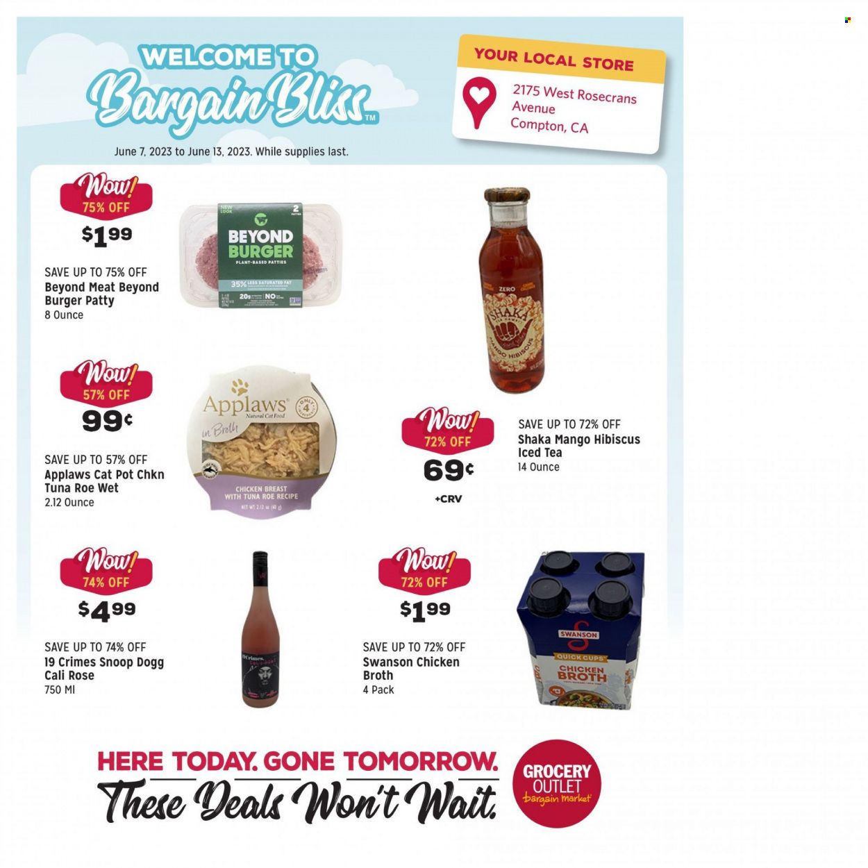 Grocery Outlet (CA, ID, OR, PA, WA) Weekly Ad Flyer Specials June 7 to June 13, 2023