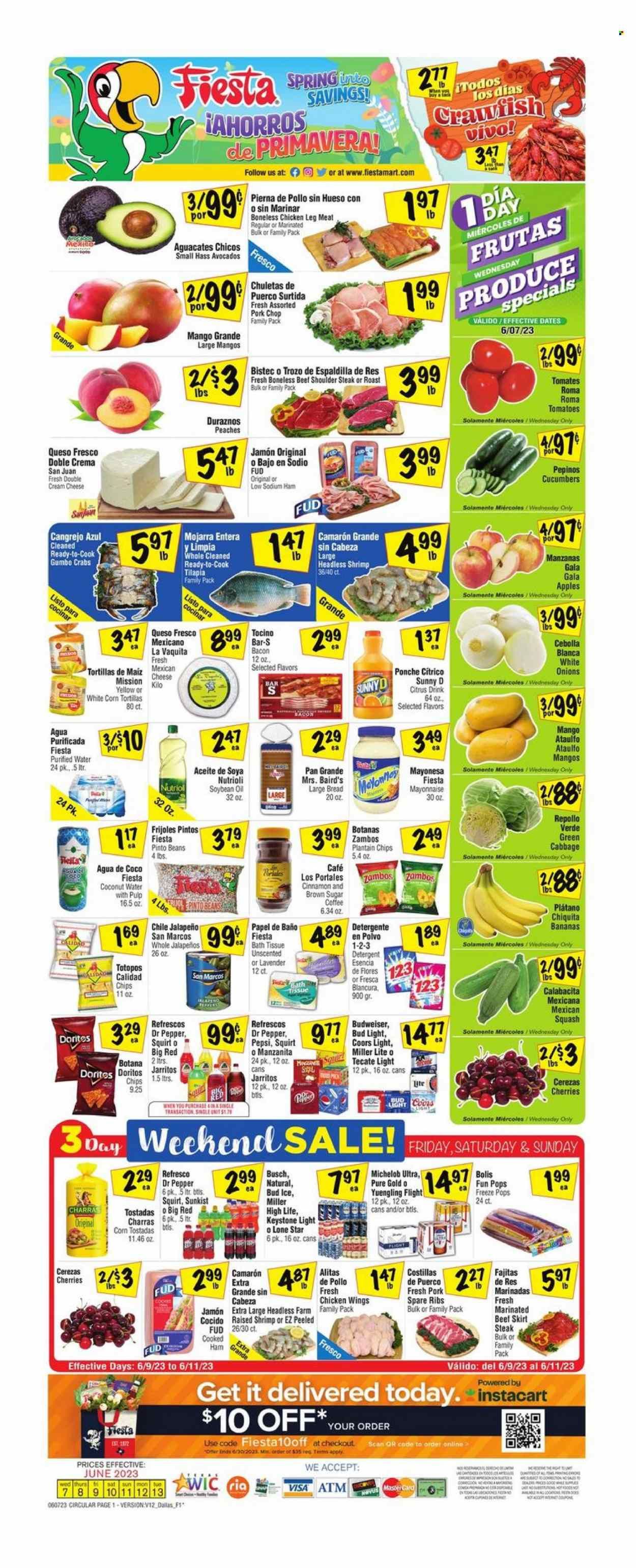 Fiesta Mart (TX) Weekly Ad Flyer Specials June 7 to June 13, 2023