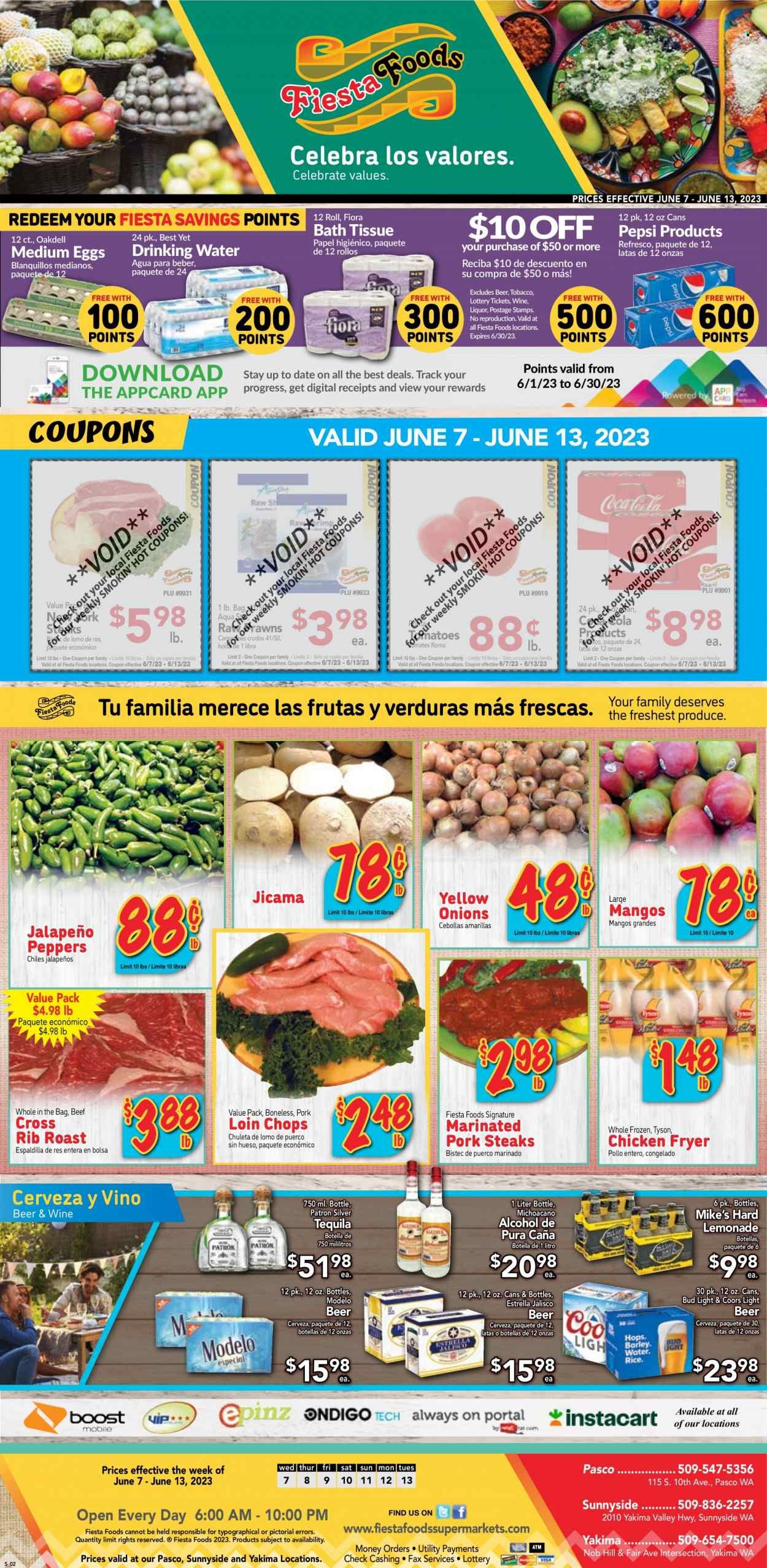 Fiesta Foods SuperMarkets (WA) Weekly Ad Flyer Specials June 7 to June 13, 2023
