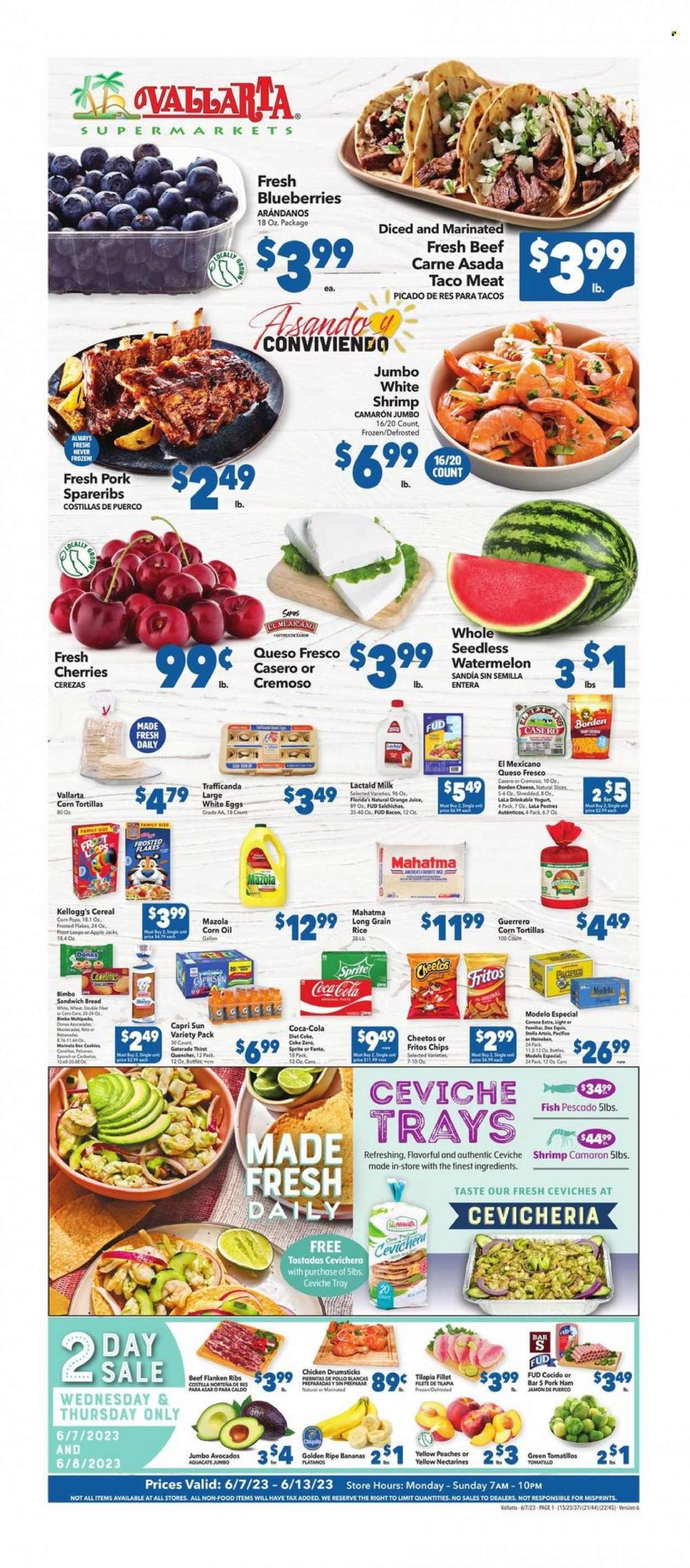 Vallarta (CA) Weekly Ad Flyer Specials June 7 to June 13, 2023