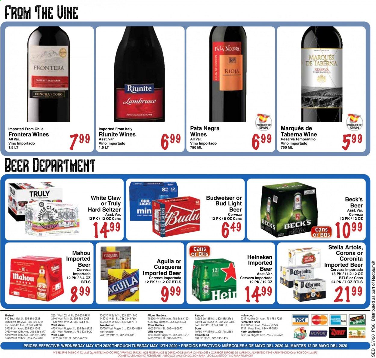 Sedano's Weekly Ad & Flyer May 6 to 12