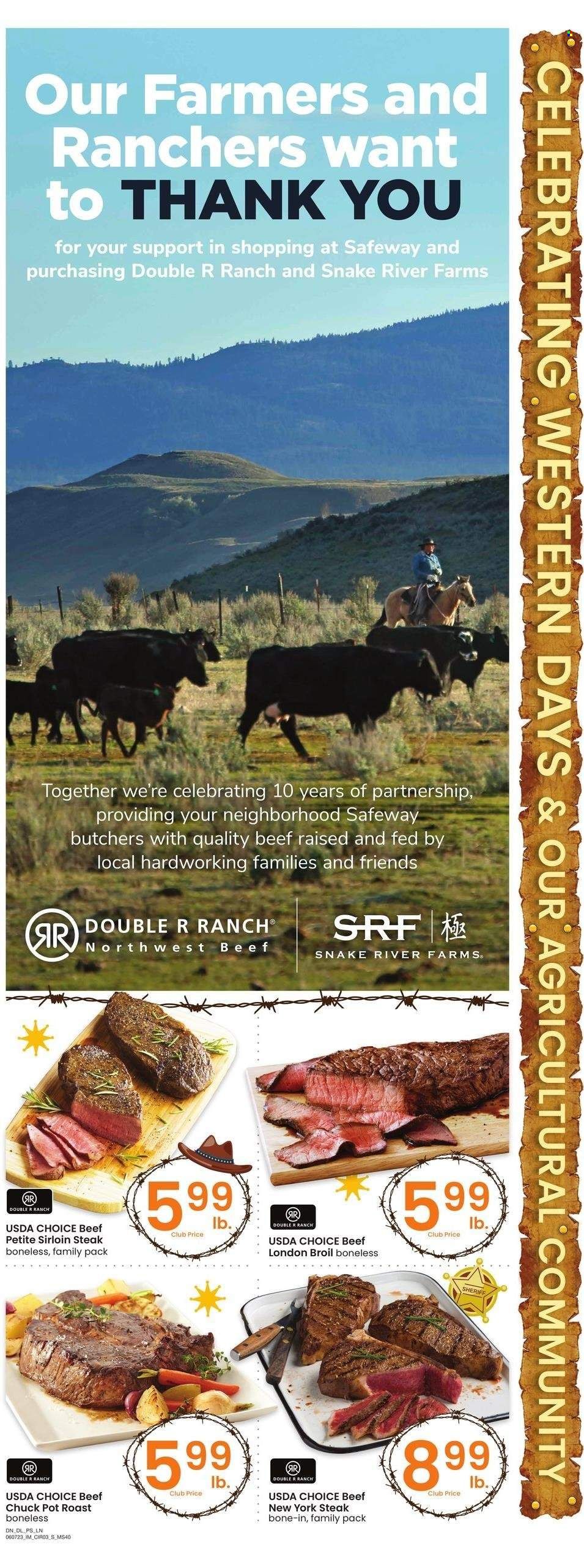 Safeway (WY) Weekly Ad Flyer Specials June 7 to June 13, 2023