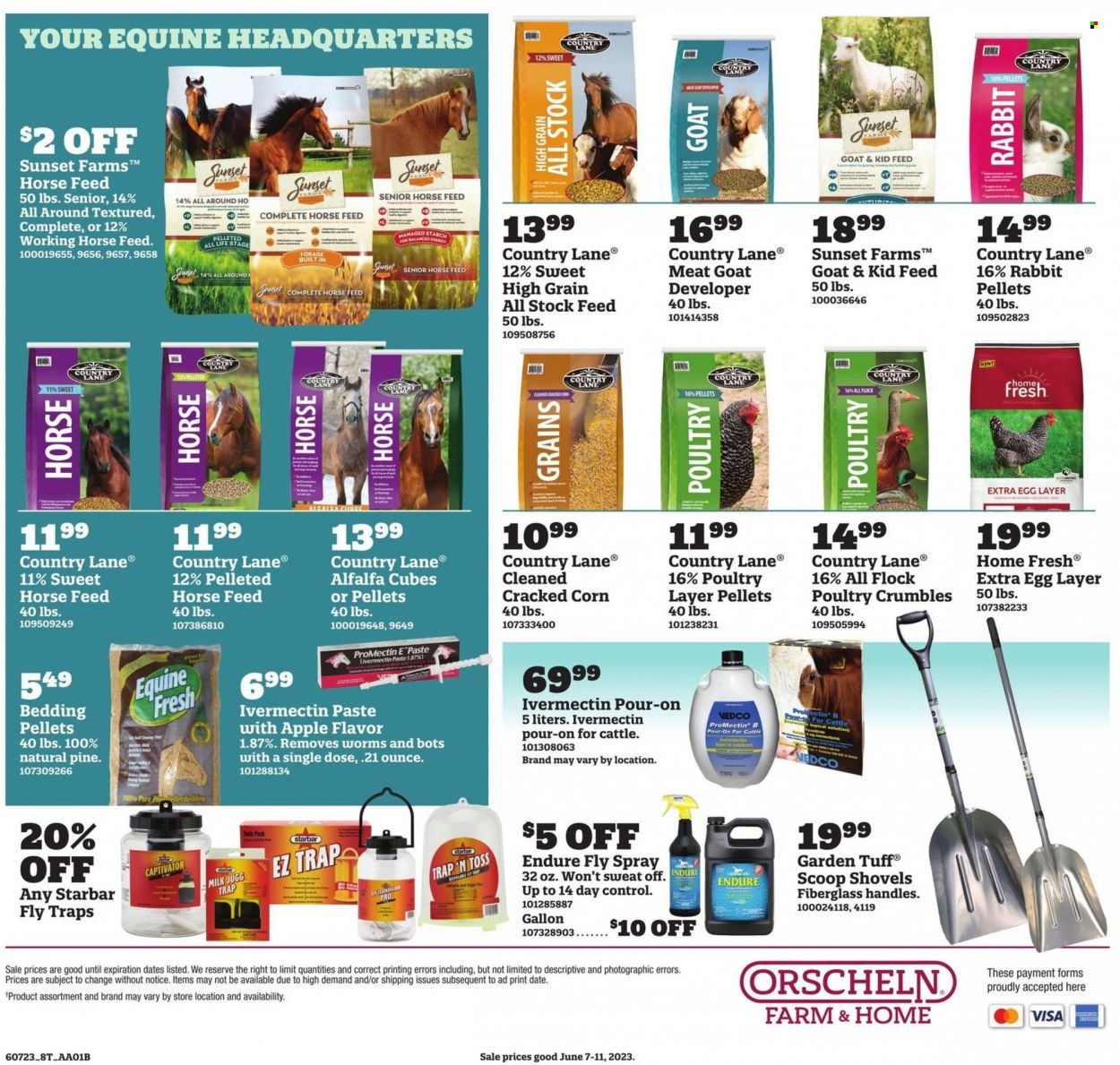 Orscheln Farm and Home (IA, IN, KS, MO, NE, OK) Weekly Ad Flyer Specials June 7 to June 11, 2023