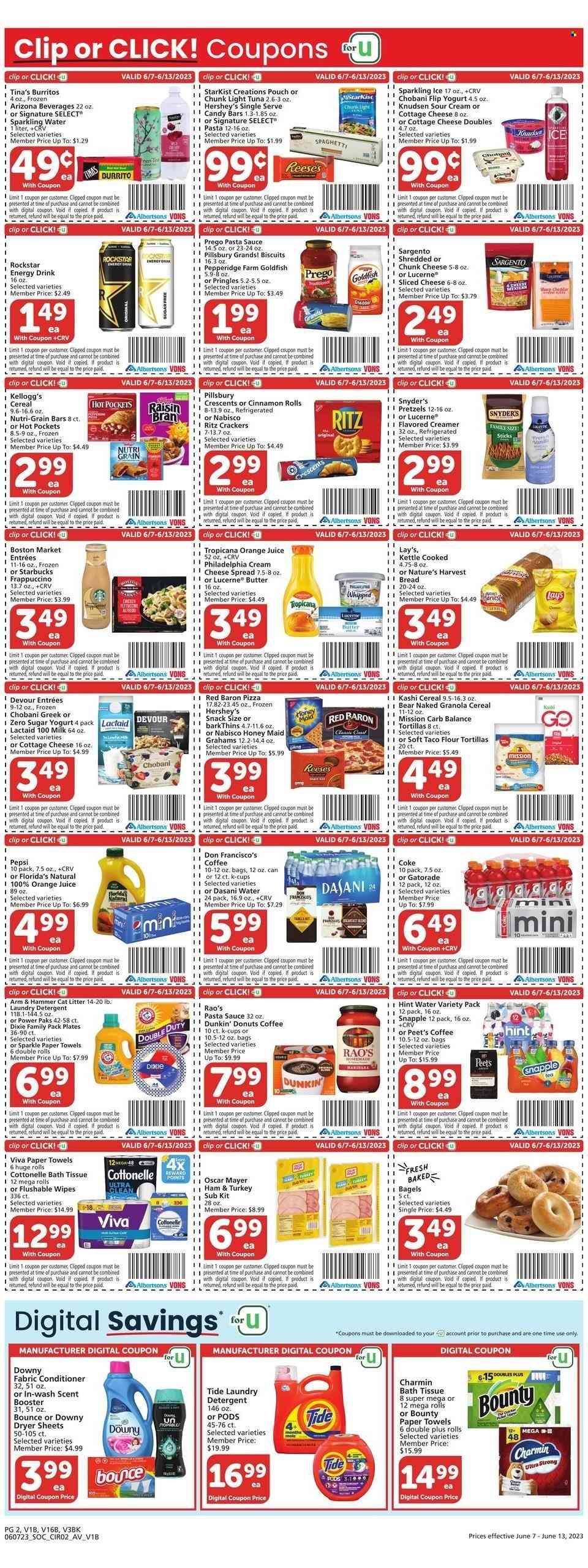 Vons (CA) Weekly Ad Flyer Specials June 7 to June 13, 2023