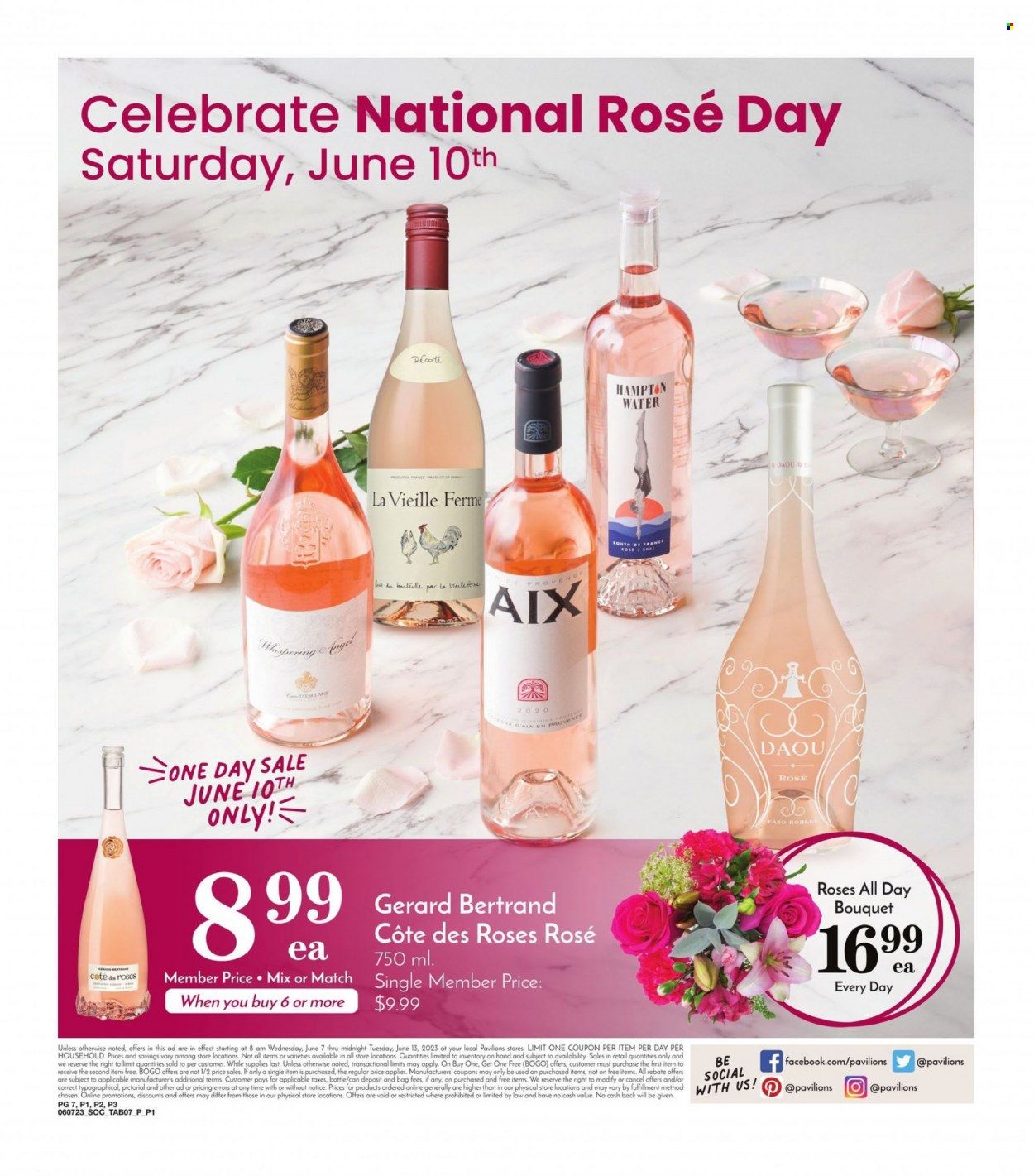 Pavilions (CA) Weekly Ad Flyer Specials June 7 to June 13, 2023