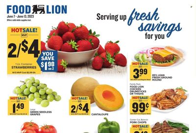 Food Lion (NC) Weekly Ad Flyer Specials June 7 to June 13, 2023