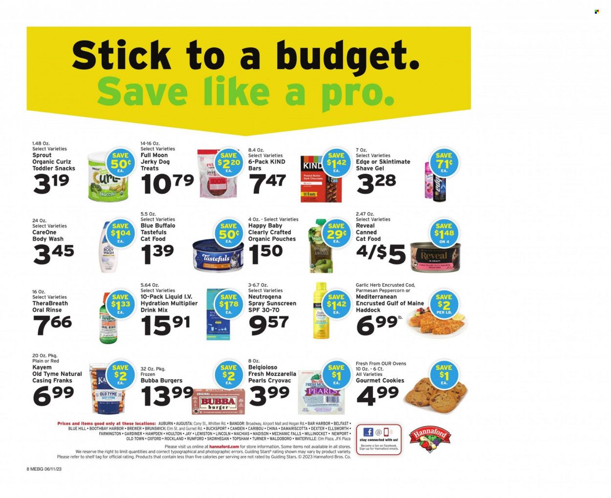 Hannaford (ME) Weekly Ad Flyer Specials June 11 to June 17, 2023