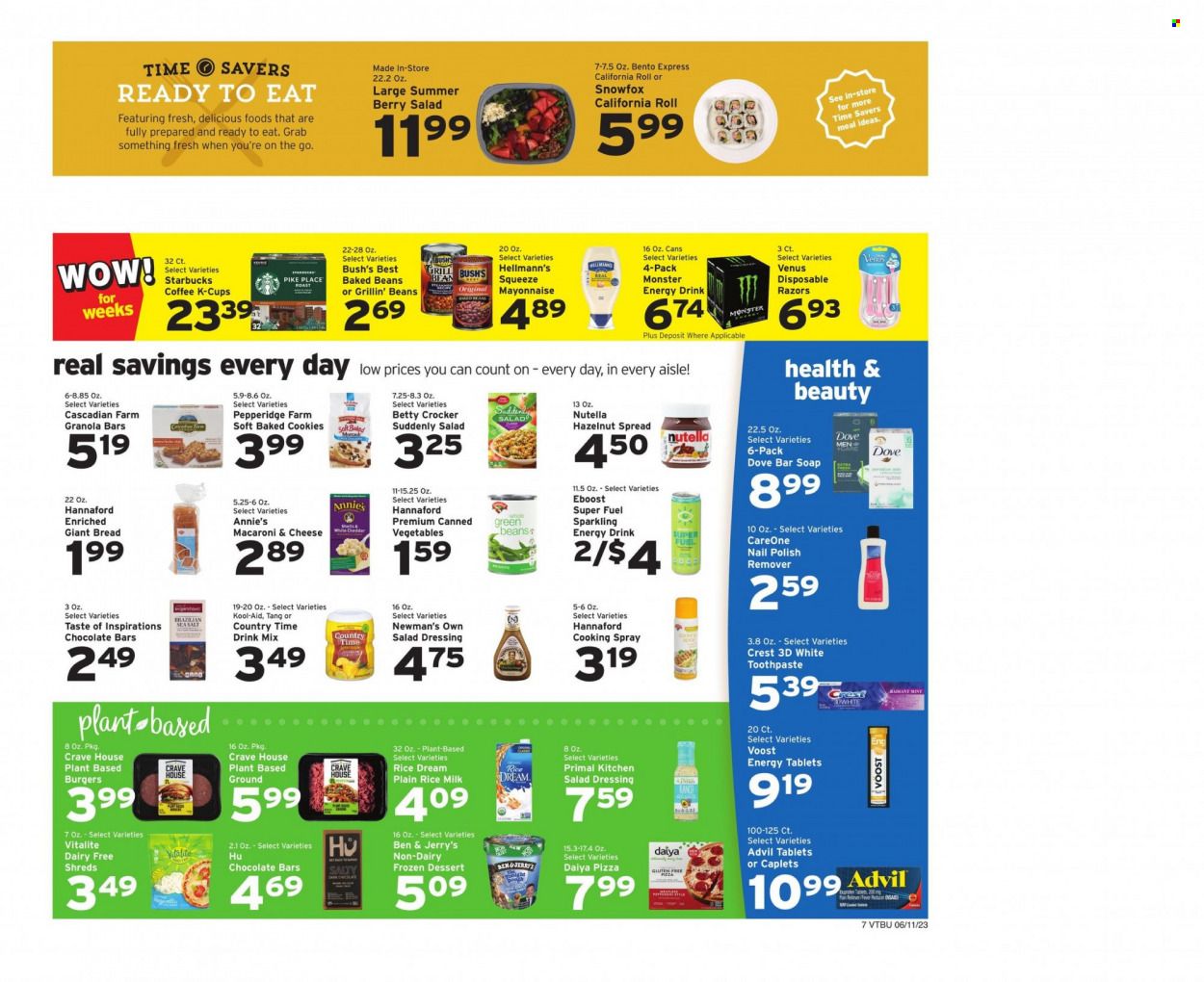 Hannaford (VT) Weekly Ad Flyer Specials June 11 to June 17, 2023