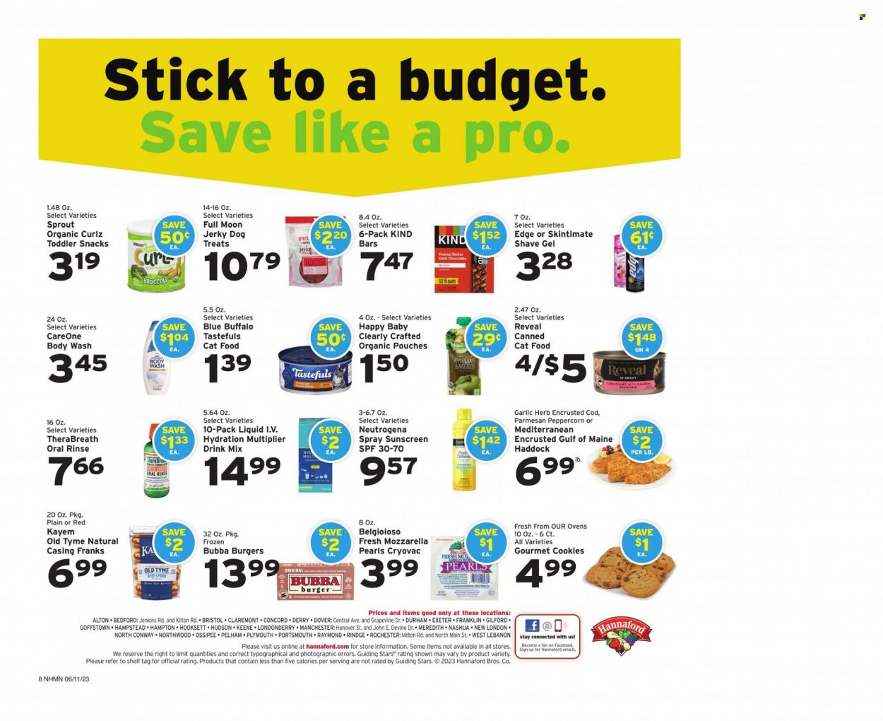 Hannaford (NH) Weekly Ad Flyer Specials June 11 to June 17, 2023