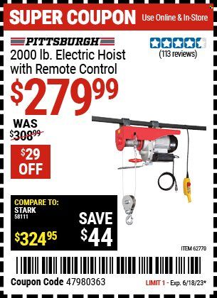 Harbor Freight Weekly Ad Flyer Specials June 11 to June 18, 2023