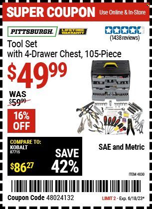 Harbor Freight Weekly Ad Flyer Specials June 11 to June 18, 2023