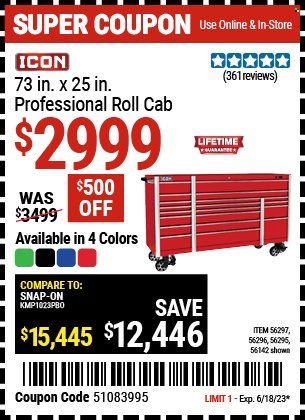Harbor Freight Weekly Ad Flyer Specials June 11 to June 18, 2023