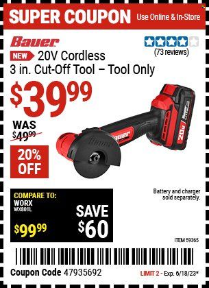 Harbor Freight Weekly Ad Flyer Specials June 11 to June 18, 2023