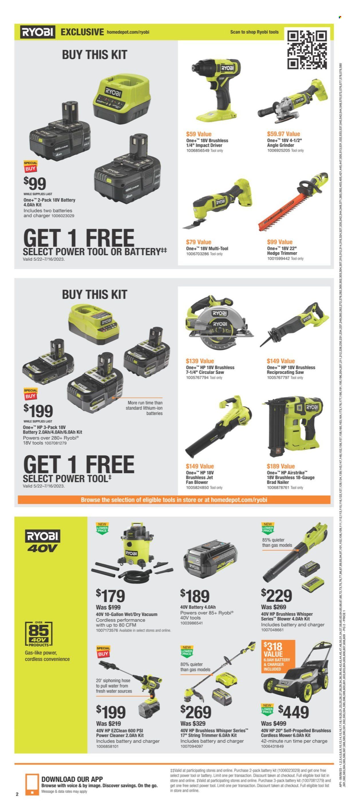 The Home Depot Weekly Ad Flyer Specials June 8 to June 18, 2023