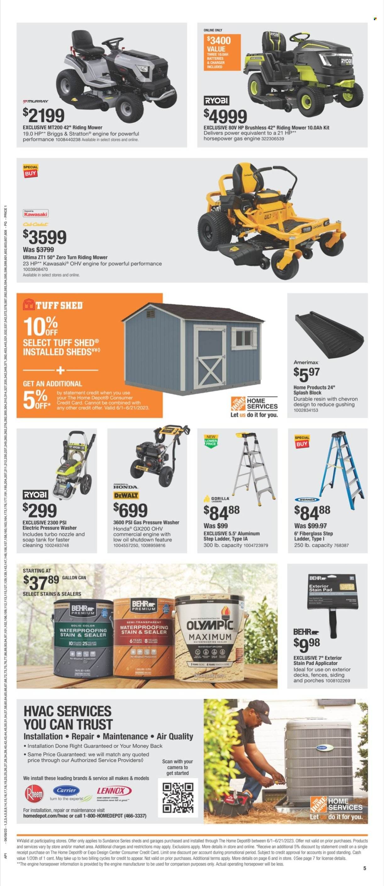 The Home Depot Weekly Ad Flyer Specials June 8 to June 18, 2023