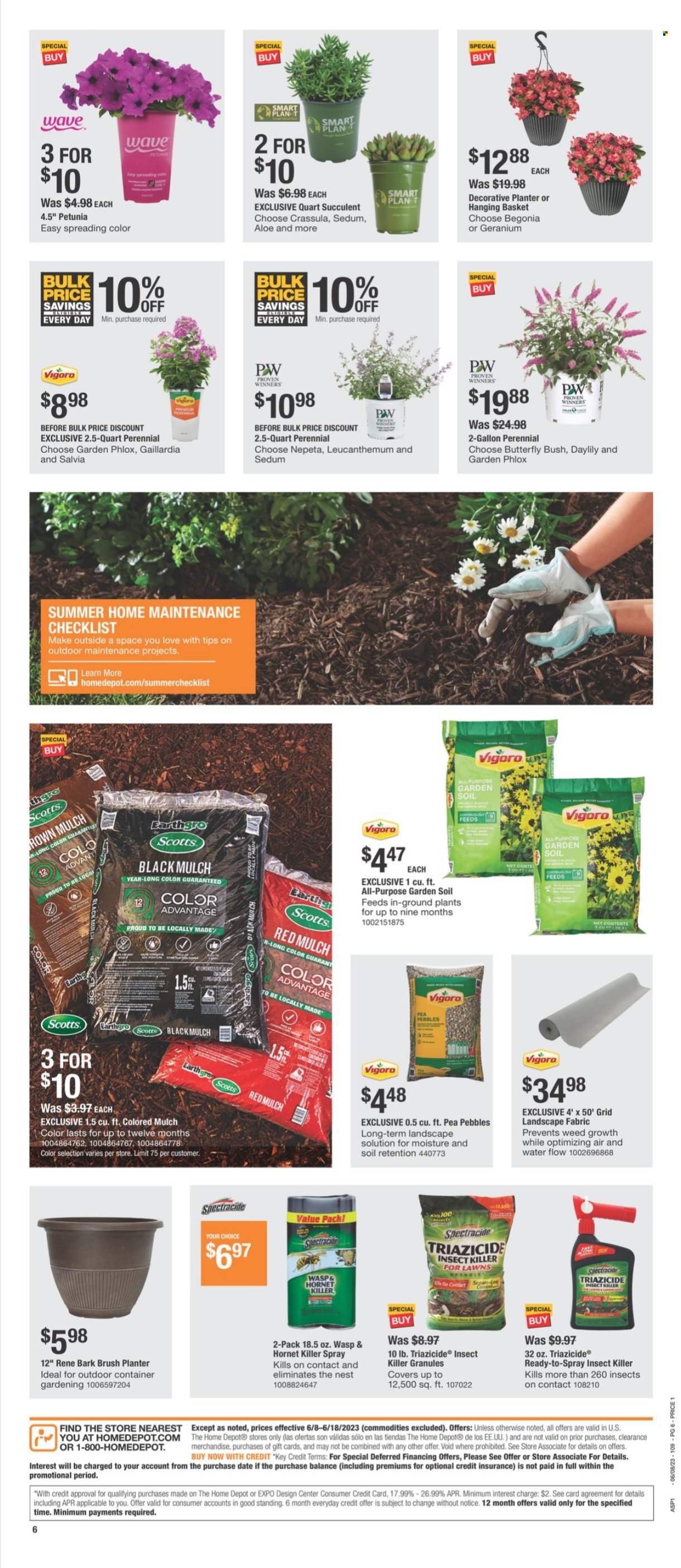 The Home Depot Weekly Ad Flyer Specials June 8 to June 18, 2023
