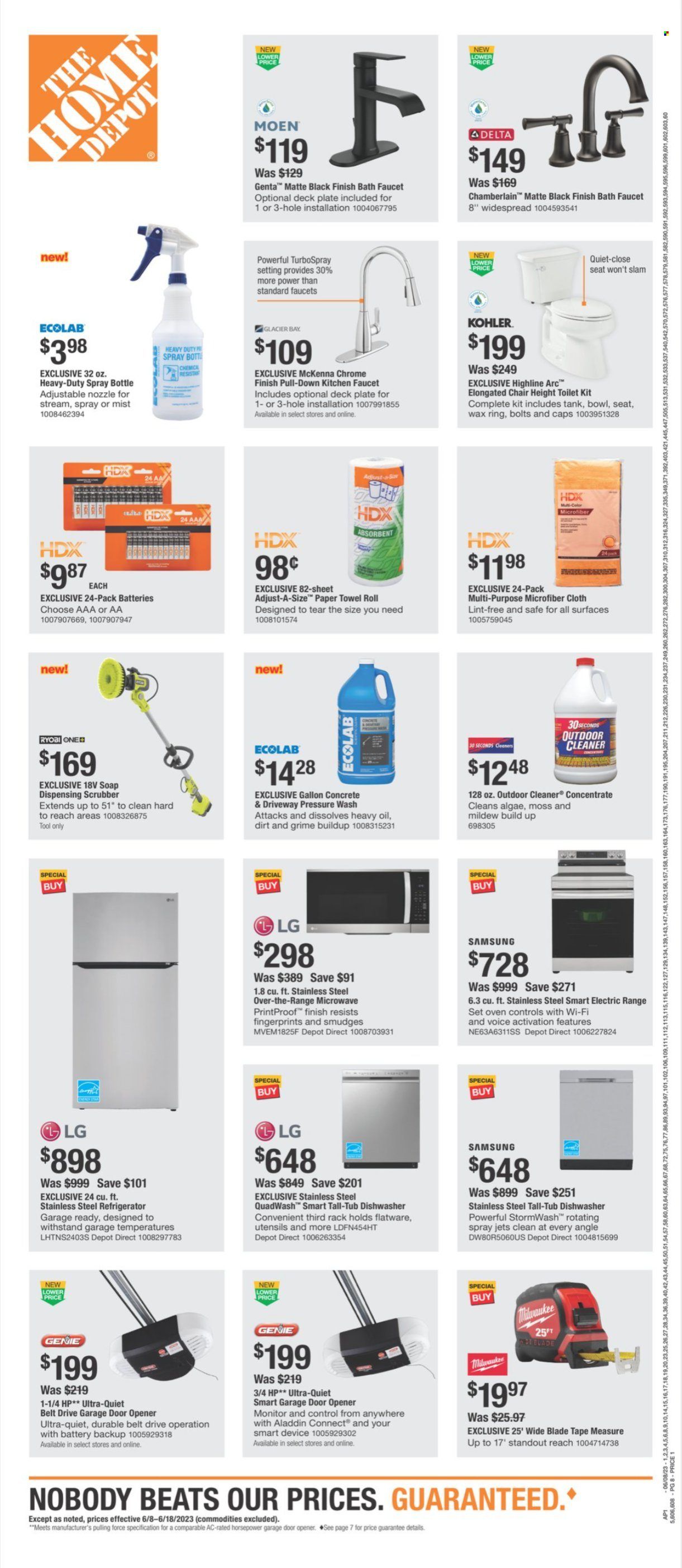 The Home Depot Weekly Ad Flyer Specials June 8 to June 18, 2023
