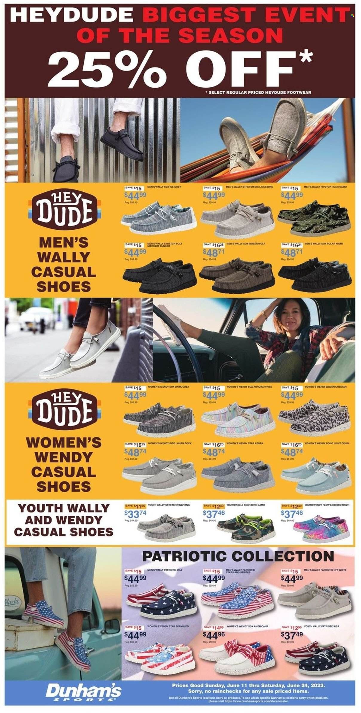 Dunham's Sports Weekly Ad Flyer Specials June 10 to June 15, 2023
