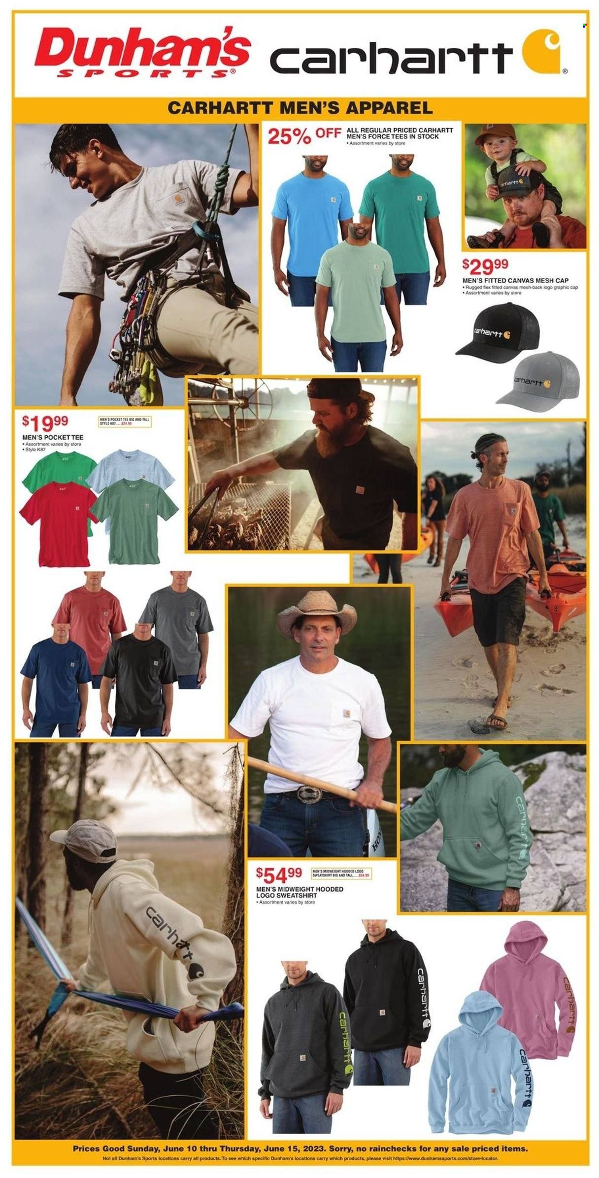 Dunham's Sports Weekly Ad Flyer Specials June 10 to June 15, 2023