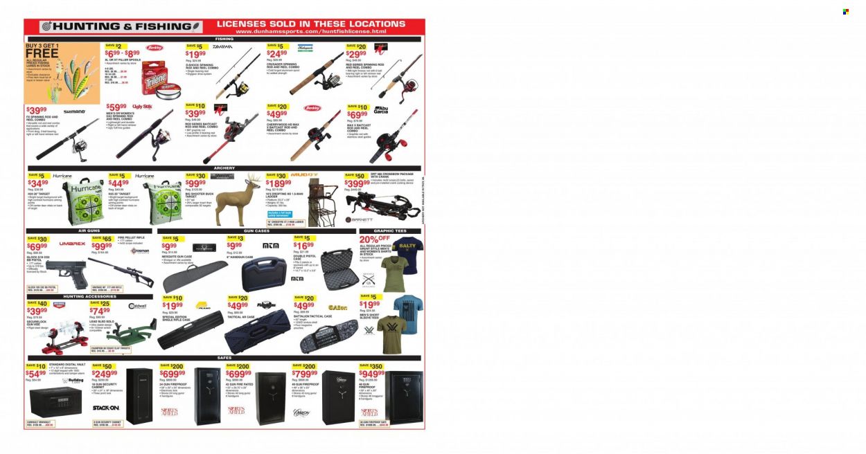 Dunham's Sports (MI, PA) Weekly Ad Flyer Specials June 10 to June 15, 2023