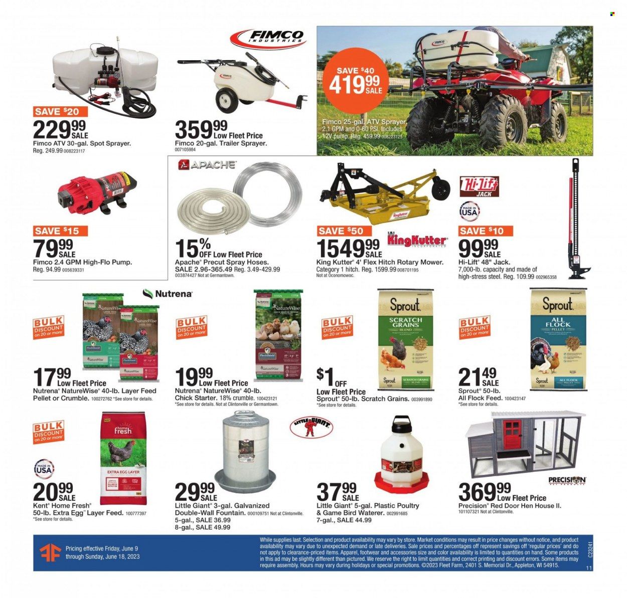 Fleet Farm (IA, MN, ND, WI) Weekly Ad Flyer Specials June 9 to June 18, 2023