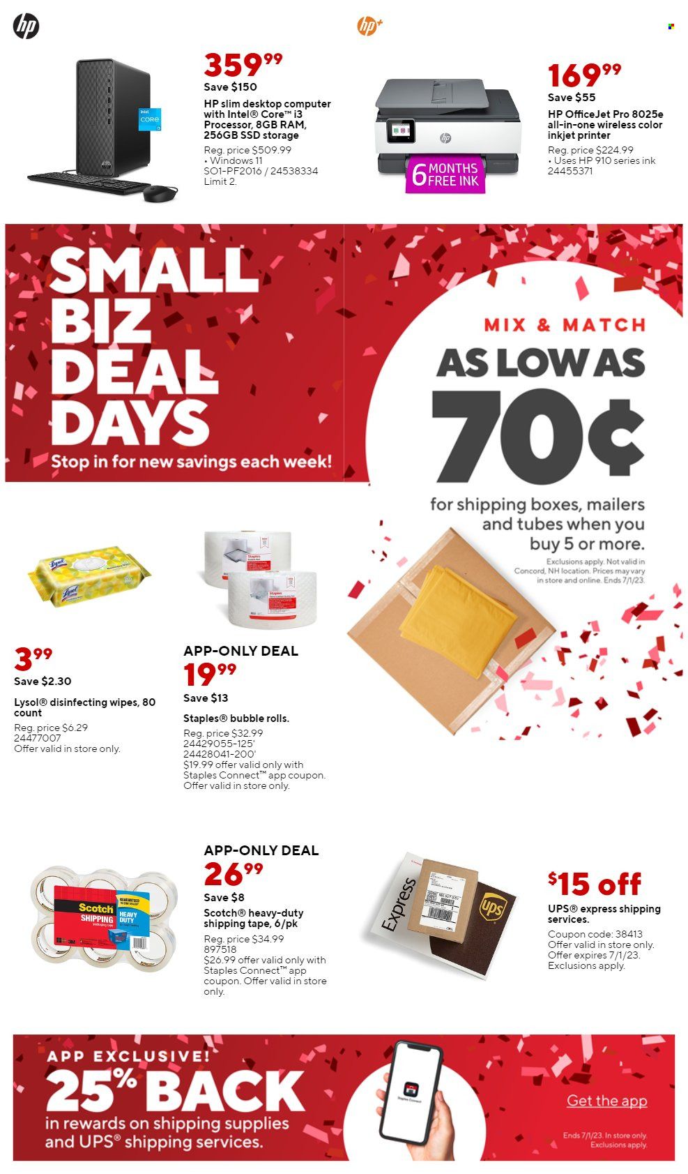 Staples Weekly Ad Flyer Specials June 11 to June 17, 2023