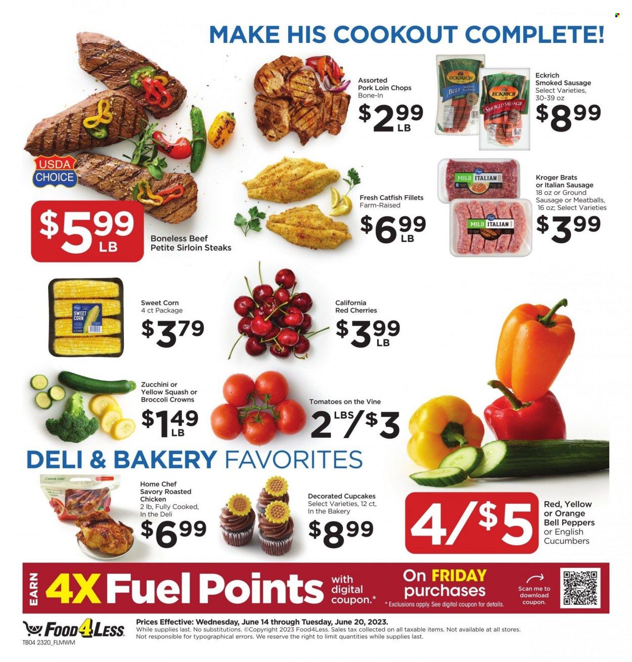 Food 4 Less (IL) Weekly Ad Flyer Specials June 14 to June 20, 2023