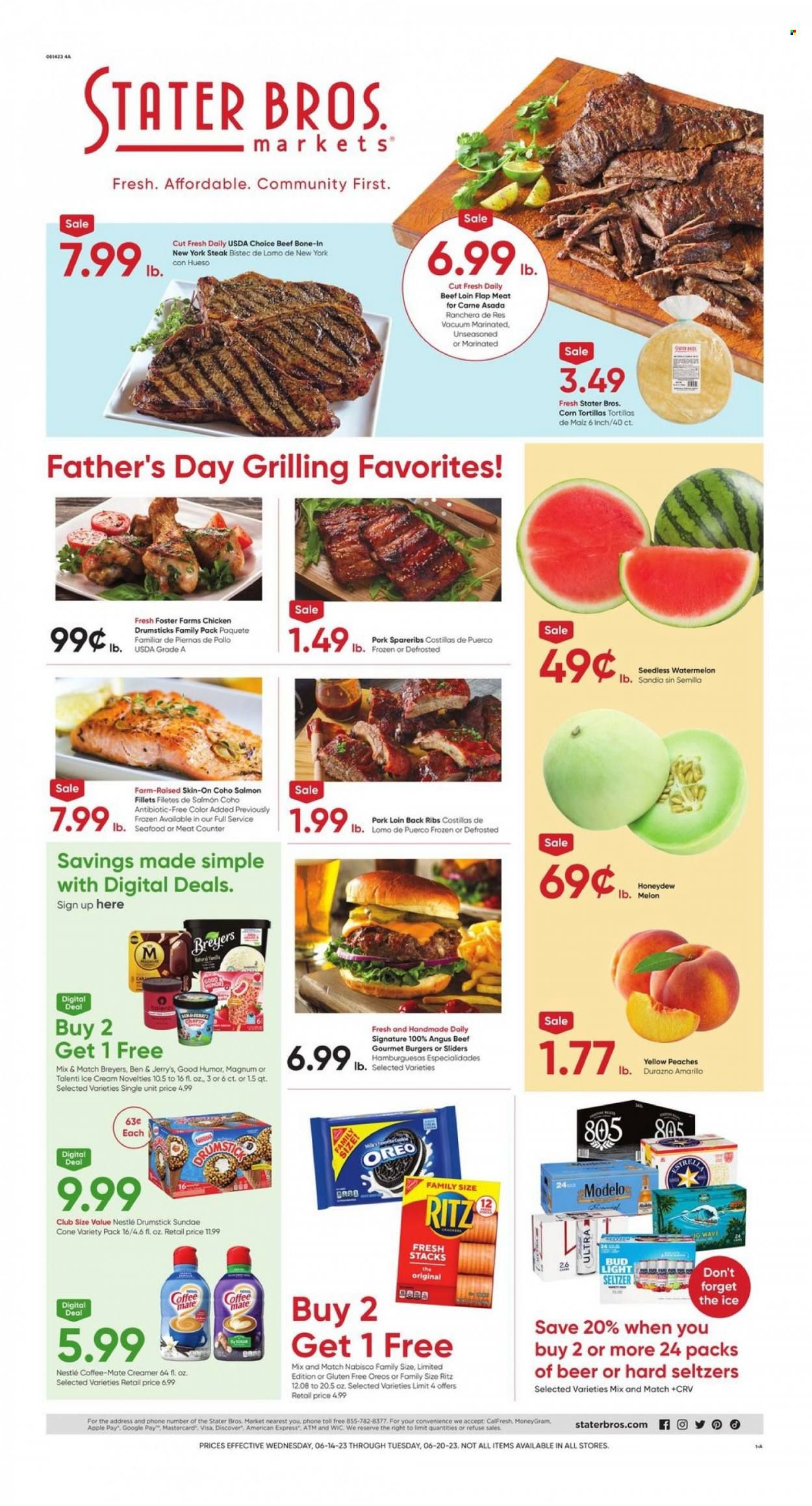 Stater Bros. (CA) Weekly Ad Flyer Specials June 14 to June 20, 2023