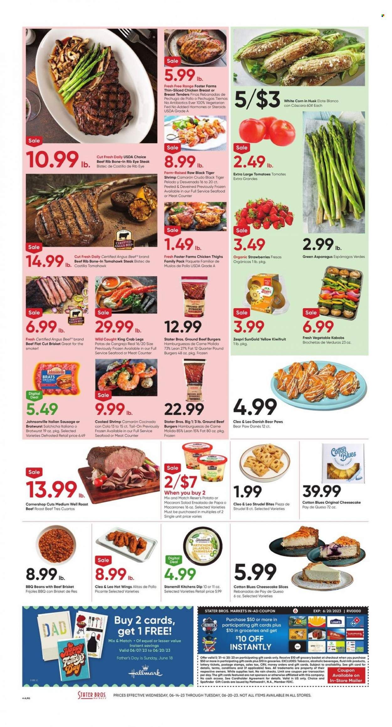 Stater Bros. (CA) Weekly Ad Flyer Specials June 14 to June 20, 2023