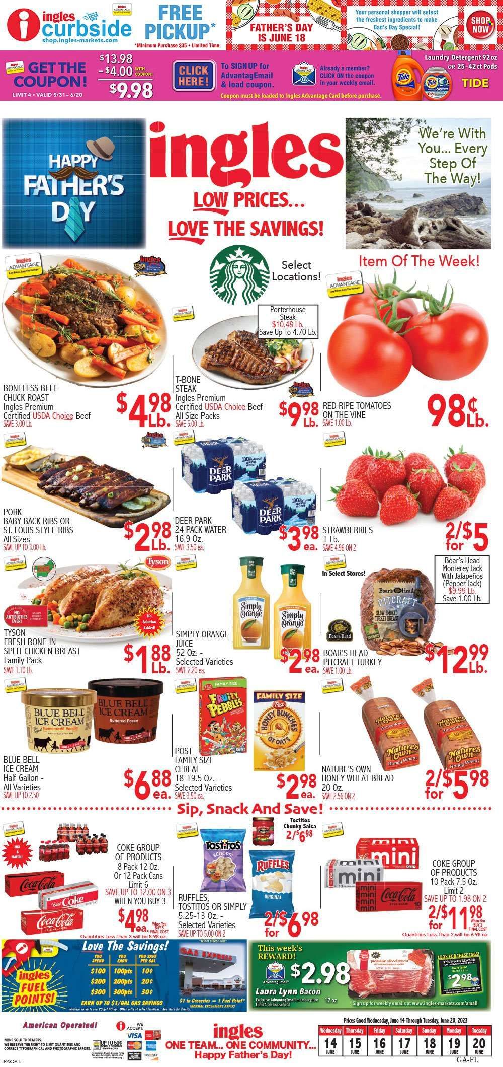 Ingles (GA, NC, SC, TN) Weekly Ad Flyer Specials June 14 to June 20, 2023