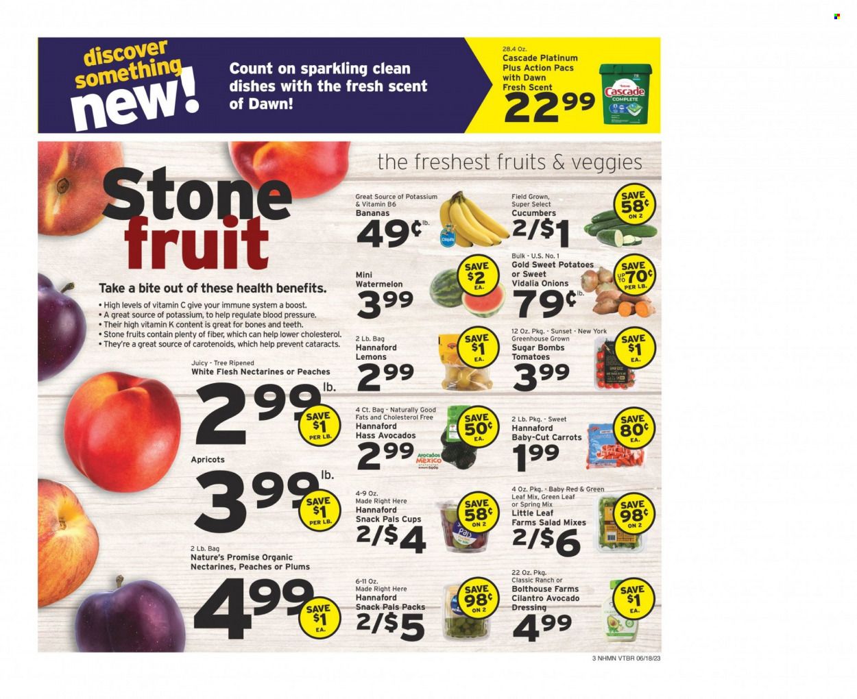 Hannaford (VT) Weekly Ad Flyer Specials June 18 to June 24, 2023