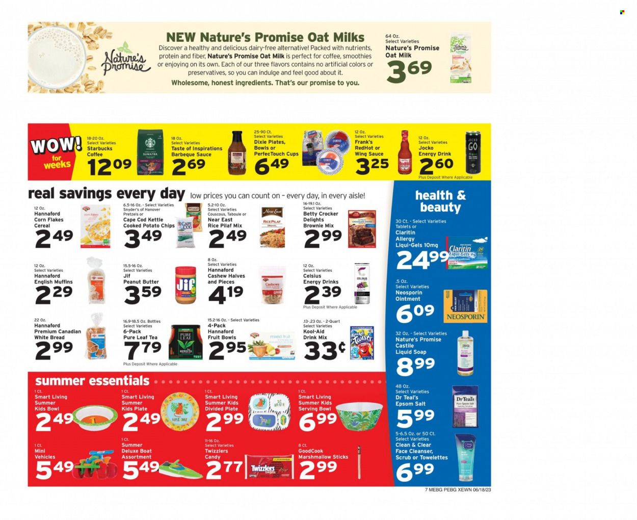 Hannaford (ME) Weekly Ad Flyer Specials June 18 to June 24, 2023