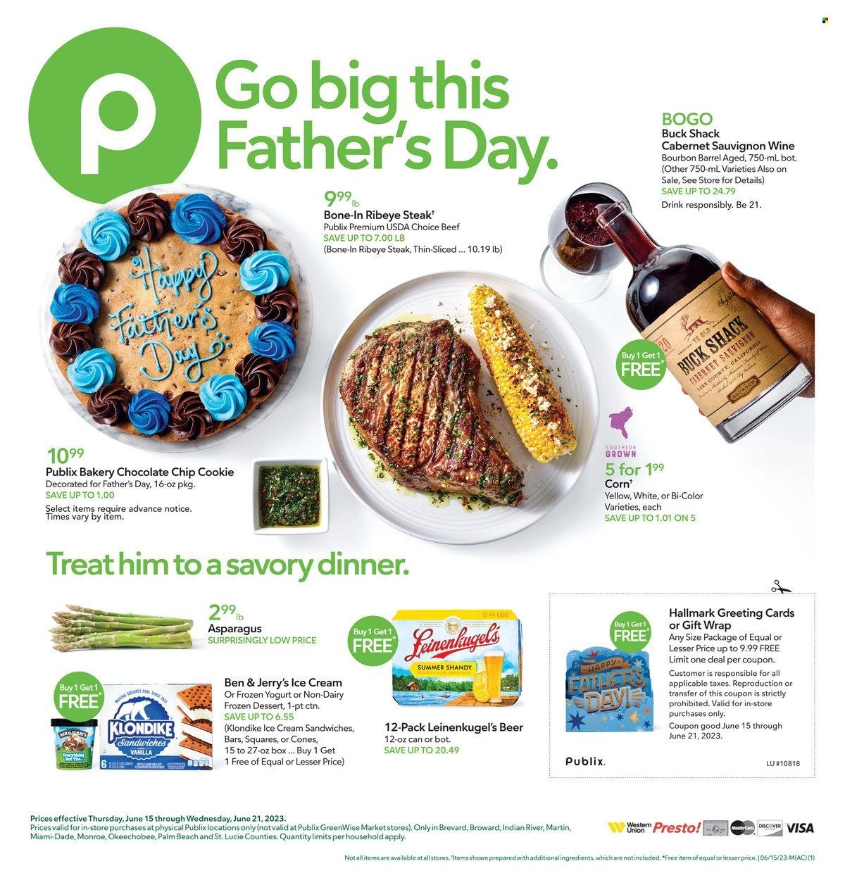 Publix (AL, FL, GA, NC, SC, TN) Weekly Ad Flyer Specials June 15 to June 21, 2023