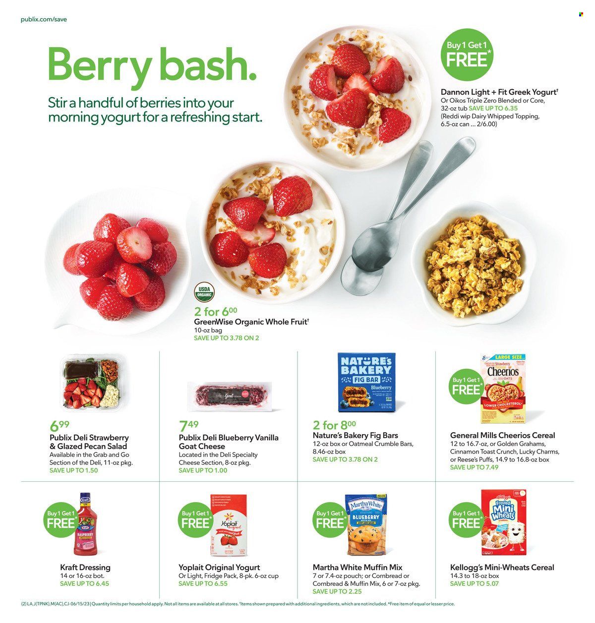 Publix (AL, FL, GA, NC, SC, TN) Weekly Ad Flyer Specials June 15 to June 21, 2023