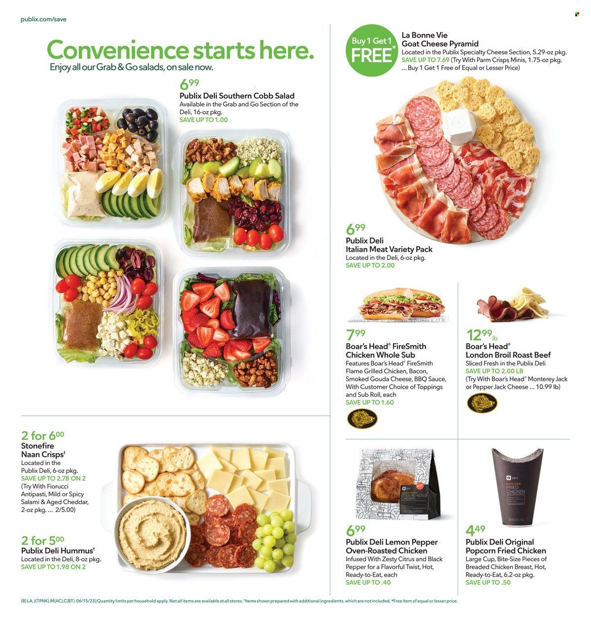 Publix (AL, FL, GA, NC, SC, TN) Weekly Ad Flyer Specials June 15 to June 21, 2023