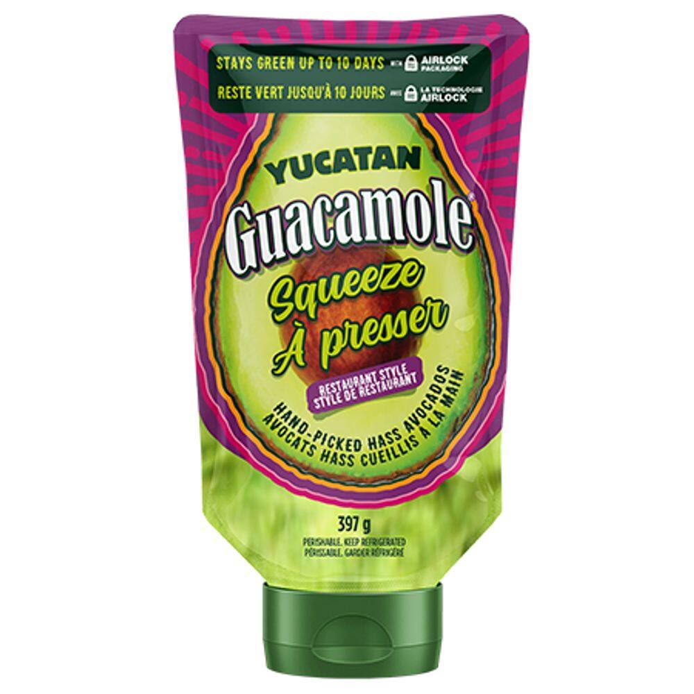 Save $2 on any Yucatan Guacamole Squeeze 397g