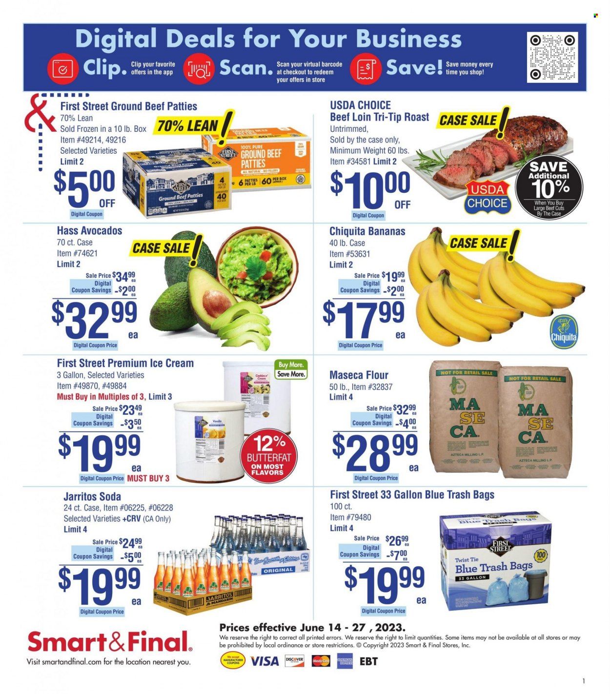 Smart & Final (AZ, CA) Weekly Ad Flyer Specials June 14 to June 27, 2023