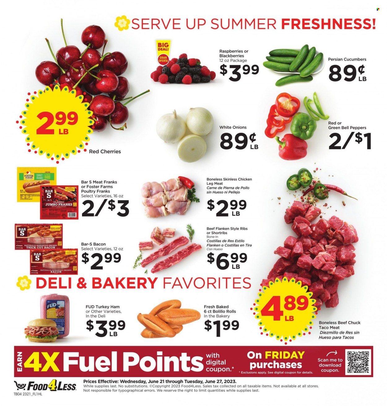 Food 4 Less (CA) Weekly Ad Flyer Specials June 21 to June 27, 2023