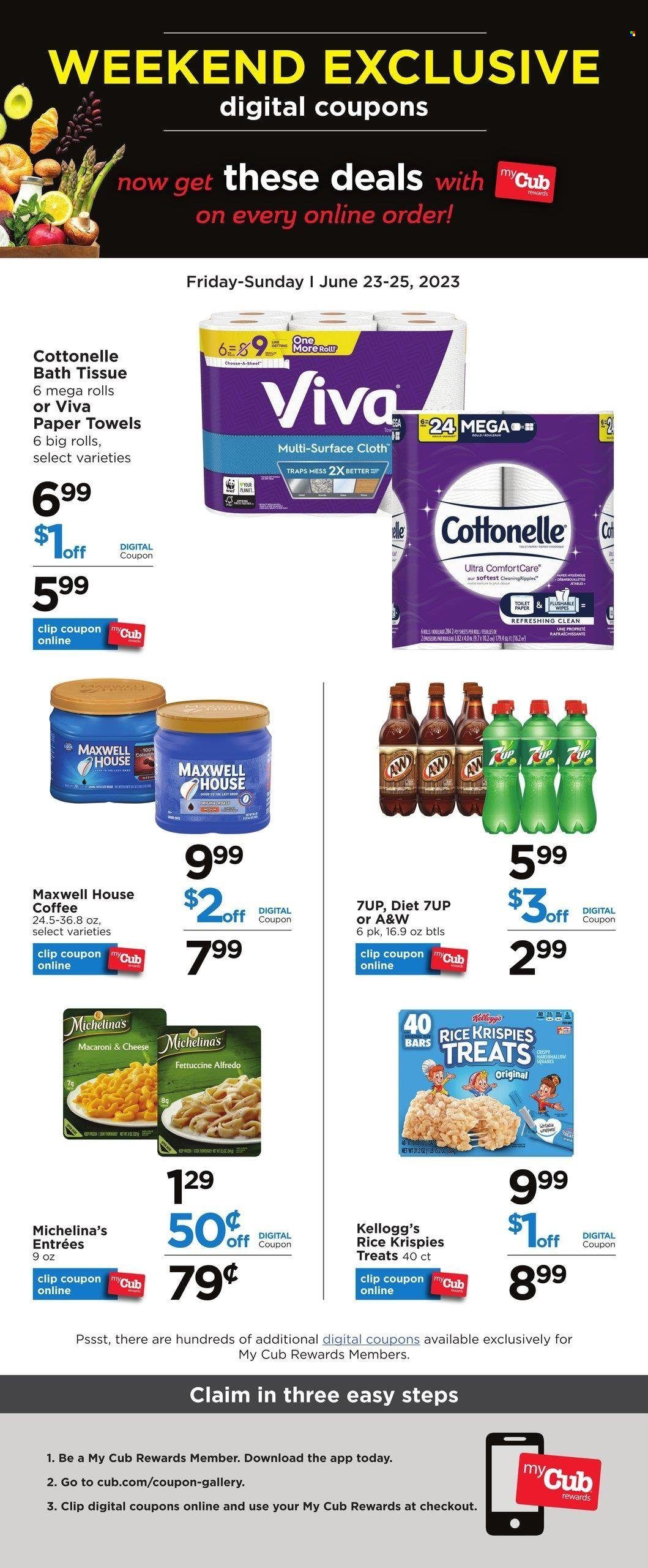 Cub Foods (MN) Weekly Ad Flyer Specials June 23 to June 25, 2023