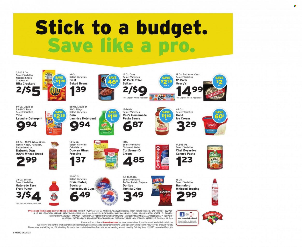 Hannaford (ME) Weekly Ad Flyer Specials June 25 to July 1, 2023