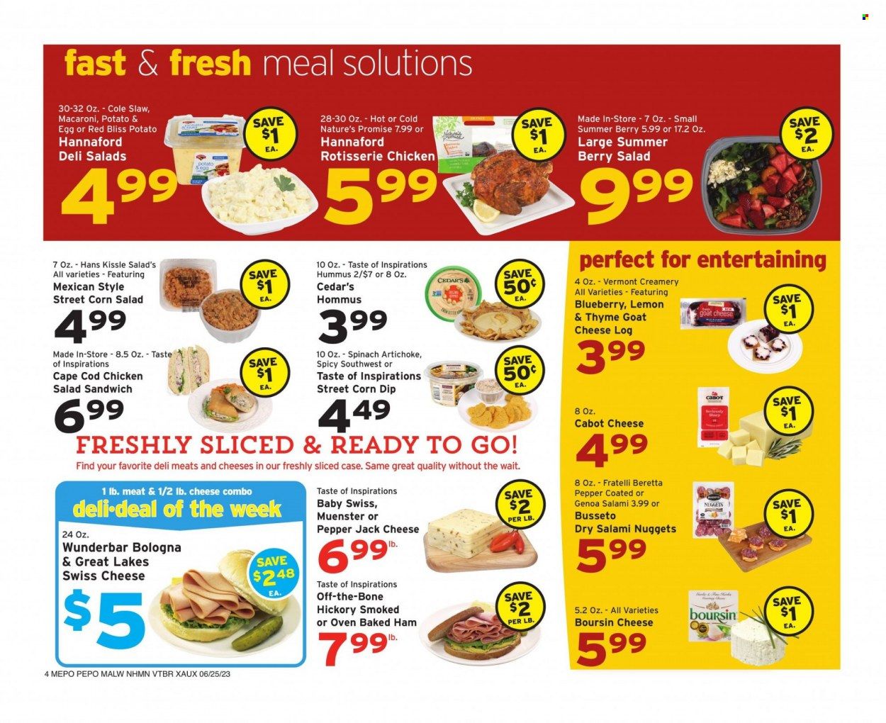 Hannaford (MA) Weekly Ad Flyer Specials June 25 to July 1, 2023