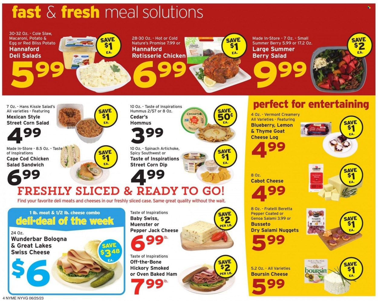 Hannaford (NY) Weekly Ad Flyer Specials June 25 to July 1, 2023