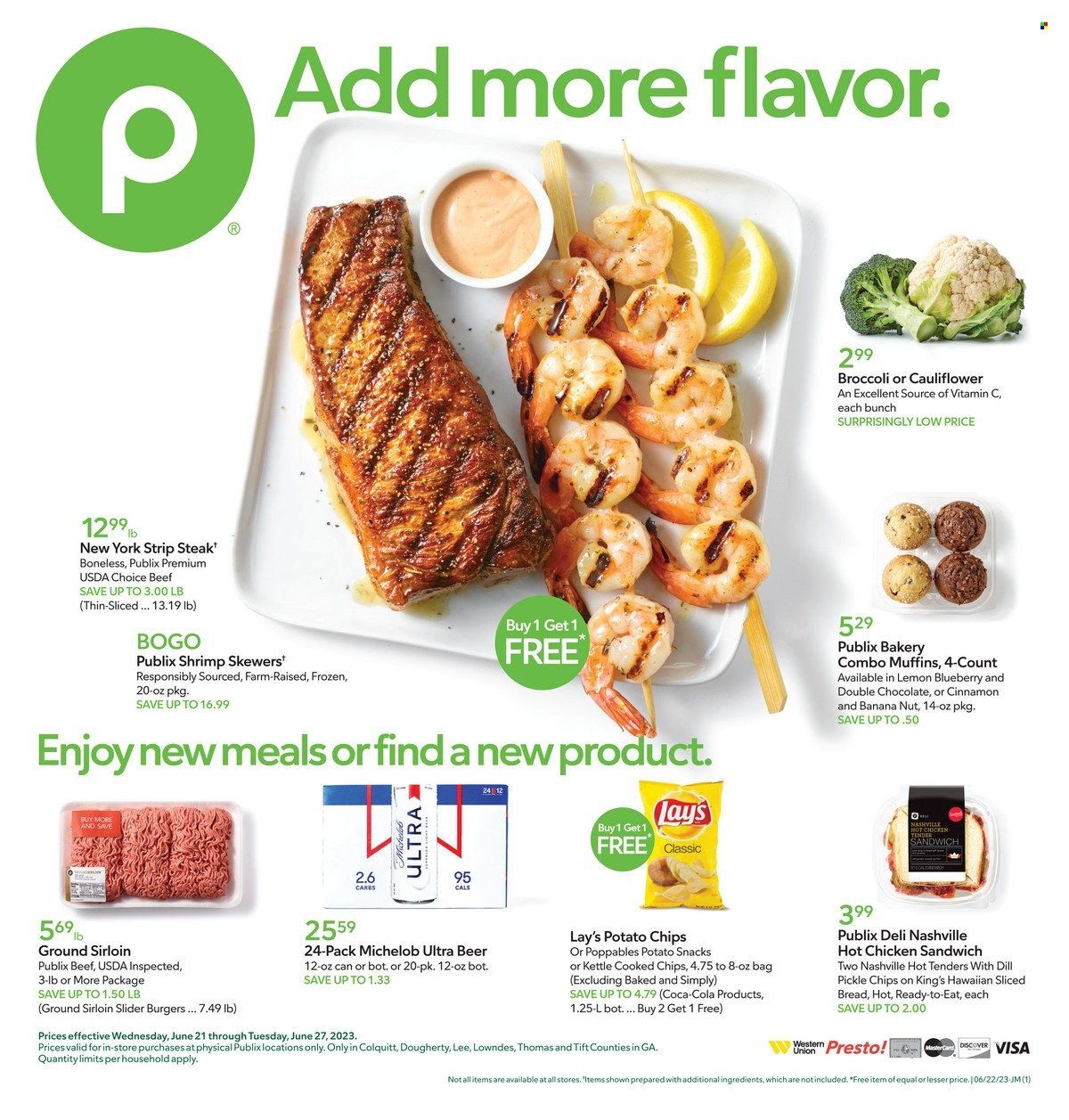 Publix (AL, FL, GA, NC, SC, TN) Weekly Ad Flyer Specials June 21 to June 27, 2023