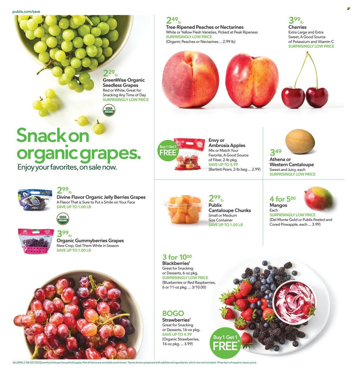 Publix (AL, FL, GA, NC, SC, TN) Weekly Ad Flyer Specials June 21 to June 27, 2023
