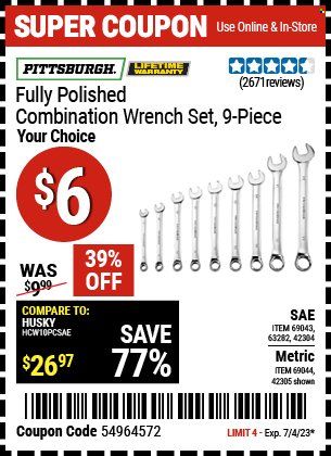 Harbor Freight Weekly Ad Flyer Specials June 19 to July 4, 2023