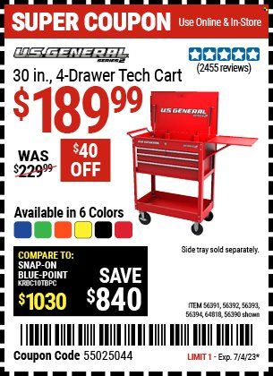 Harbor Freight Weekly Ad Flyer Specials June 19 to July 4, 2023