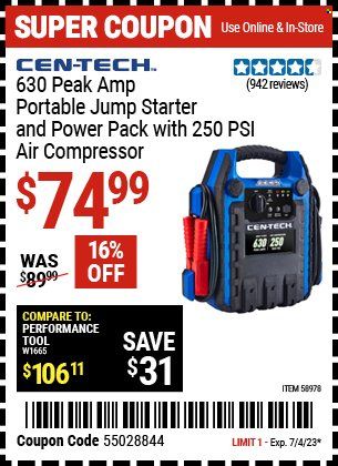 Harbor Freight Weekly Ad Flyer Specials June 19 to July 4, 2023