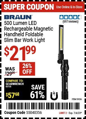 Harbor Freight Weekly Ad Flyer Specials June 19 to July 4, 2023