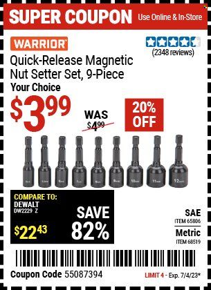 Harbor Freight Weekly Ad Flyer Specials June 19 to July 4, 2023